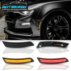 Smoked Dual LED Side Markers | 2016 - 2022 Chevy Camaro