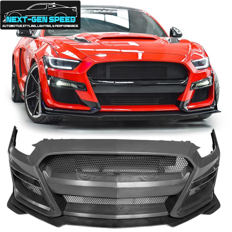 2015 - 23 Ford Mustang GT500 Front Bumper Conversion Kit