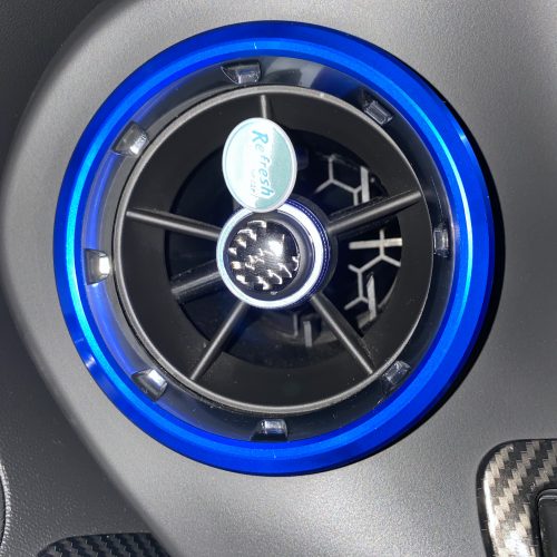 Second image of 2016 - 24 Chevy Camaro Carbon Fiber Vent Knob Covers | Next-Gen Carbon