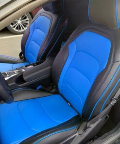 2016 - 23 Camaro Two-Tone Coupe Leather Seat Covers | KustomCover