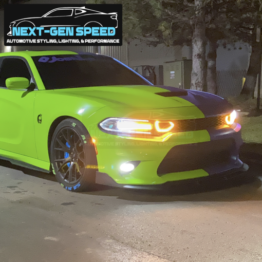 2015-23 Charger SRT Grille Snorkel LED Lights (Slimbody/Widebody)