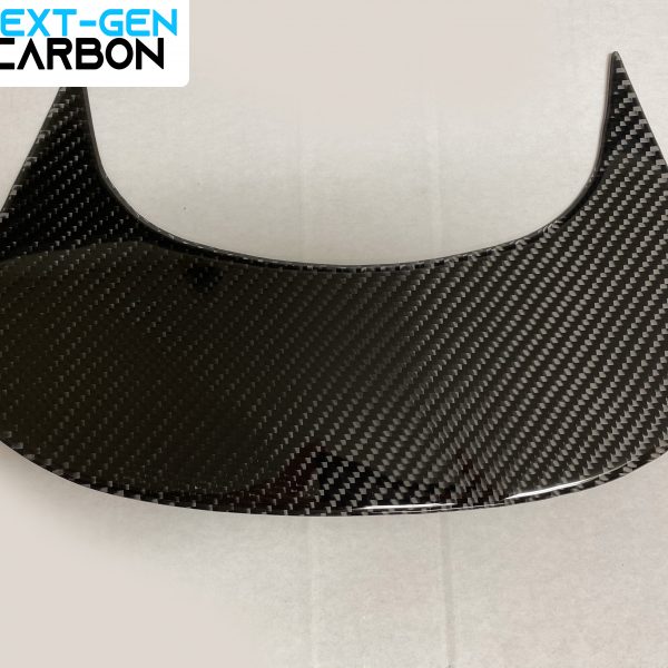 Second image of 2014 - 19 C7 Corvette Carbon Fiber Console Rear Panel | Next-Gen Carbon