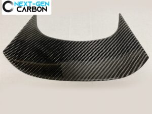 2014 - 19 C7 Corvette Carbon Fiber Console Rear Panel | Next-Gen Carbon