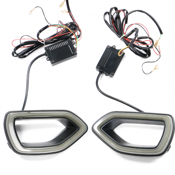 Second image of 2015 - 24 Charger SRT Grille Snorkel LED Lights (Slimbody/Widebody)