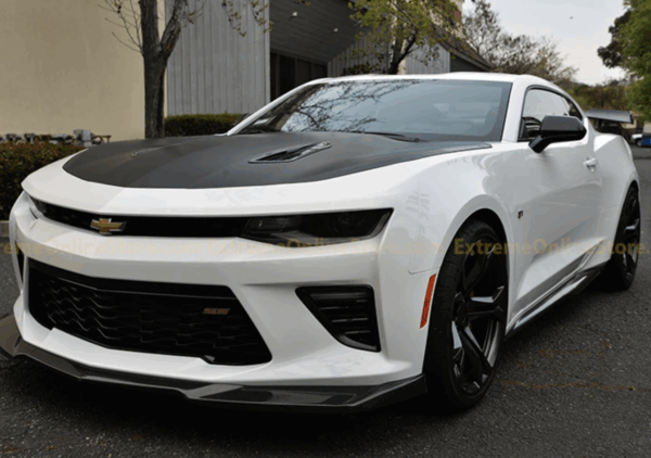 2016 - 24 Chevy Camaro Primer Black ZL1 Style Side Skirts