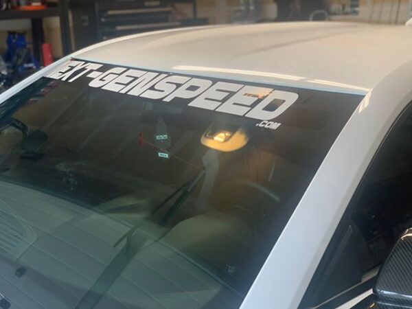 Next-Gen Speed Window Decal