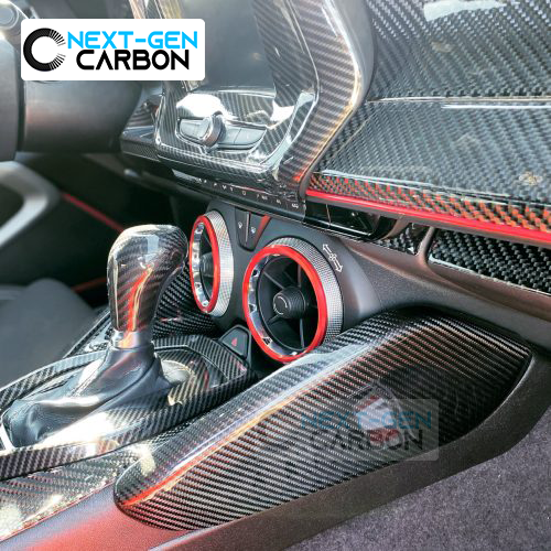 camaro Carbon Fiber knee pads 2016-2021
