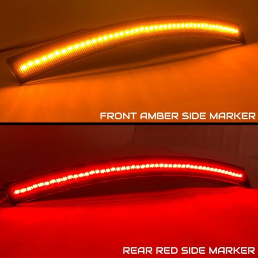 Second image of 2014 - 19 corvette C7 Smoked LED Side Markers
