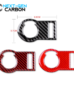Camaro Carbon Fiber Headlight Switch Trim Overlay