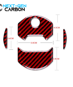 2010 - 15 Camaro Carbon Fiber Air Vent Cover Overlay Kit | Next-Gen Carbon