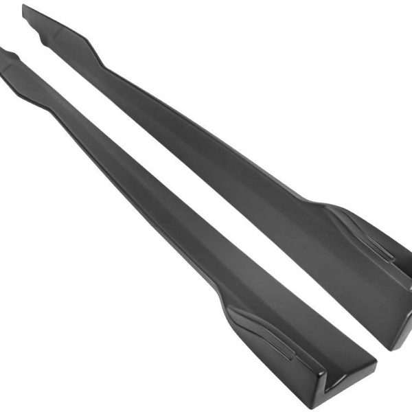 Second image of 2015 - 24 Dodge Charger SRT Scatpack Slim Unpainted Black Side Skirts
