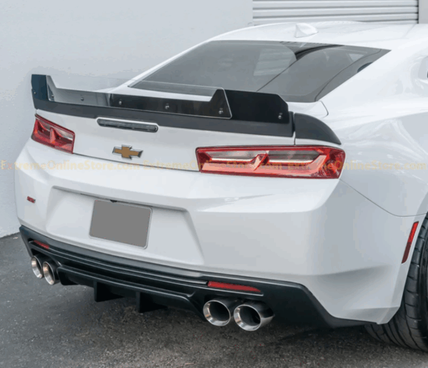 2016 - 24 Camaro 1LE Extended V2 Wickerbill Rear Spoiler