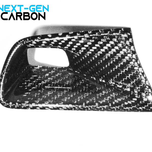2016 - 24 Camaro Real Carbon Fiber Push Start Button Trim Cover | Next-Gen Carbon