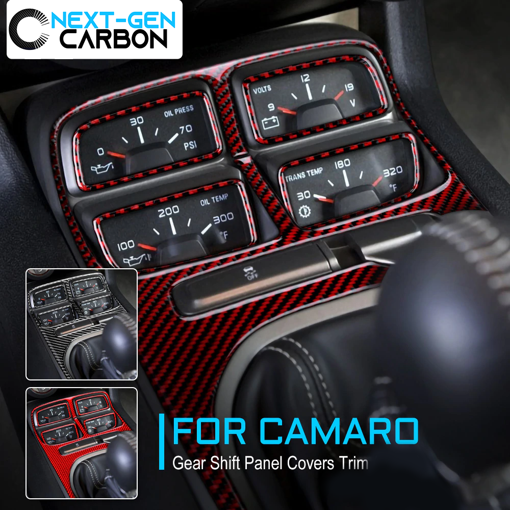 Camaro Carbon Fiber Interior Trim Kit