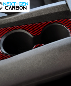 Camaro Carbon Fiber Cup Holder Trim Overlay