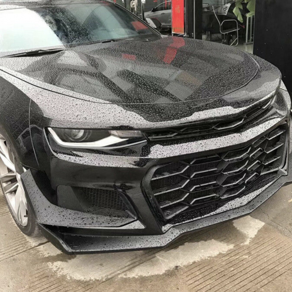 Second image of 2016 - 24 Camaro Ikon ZL1 1LE Style Front Bumper Lower Grille