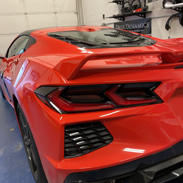 2020 - 24  C8 Corvette Smoked Tail Light Tint Cover Kit