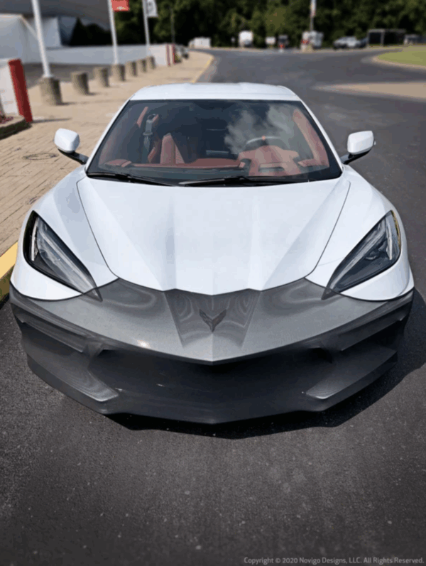C8 Corvette NoviStretch® Front Bumper Mask