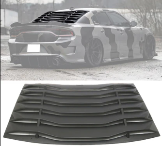 2011 - 24 Charger IKON Style Rear Window Louver