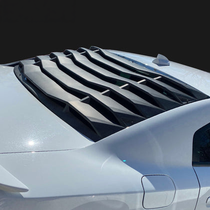 Second image of 2011 - 24 Charger IKON Style Rear Window Louver