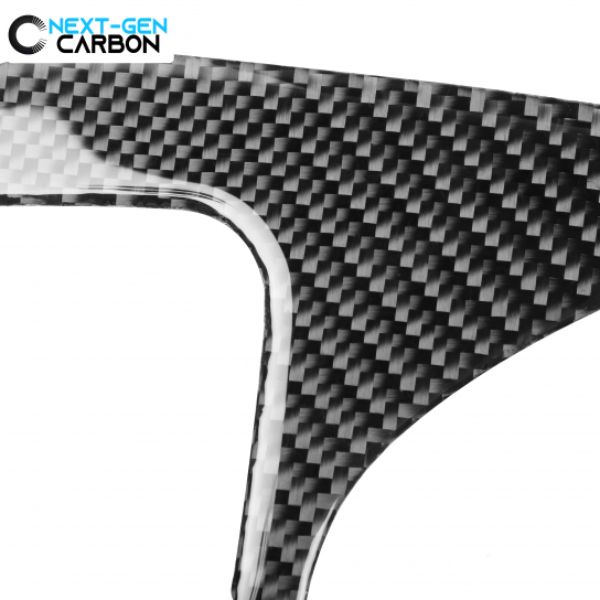 Second image of 2015 - 24 Dodge Charger Carbon Fiber Radio Vent Trim Inserts | Next-Gen Carbon