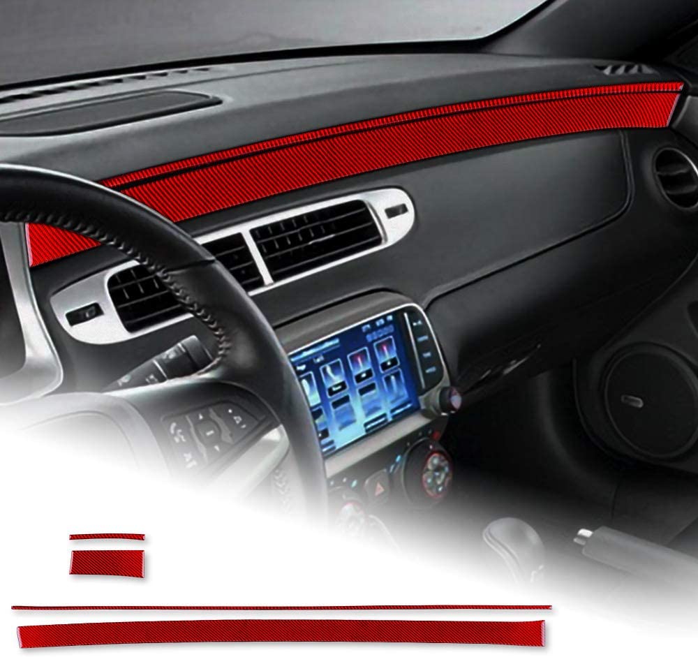 2010-2015 Camaro Carbon Fiber Radio Overlay Decal Sticker 