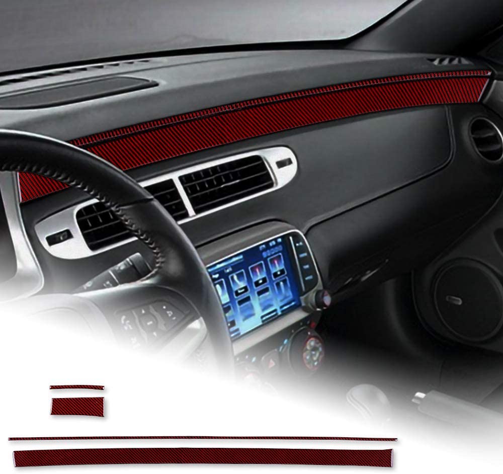 RT-TCZ Dashboard Cover Dash Board Panel Trim Kit Decoration Interior  Accessories for Chevrolet Chevy Camaro 2010-2015 (Carbon Fiber Grain), Dash  Covers & Pads -  Canada