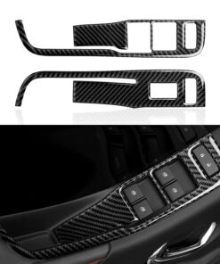Camaro Carbon Fiber Window Switch Panel Overlays (Coupe/Convertible)