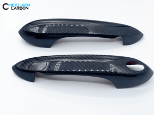 2020 - 24 Toyota Supra Carbon Fiber Door Handle Covers | Next-Gen Carbon