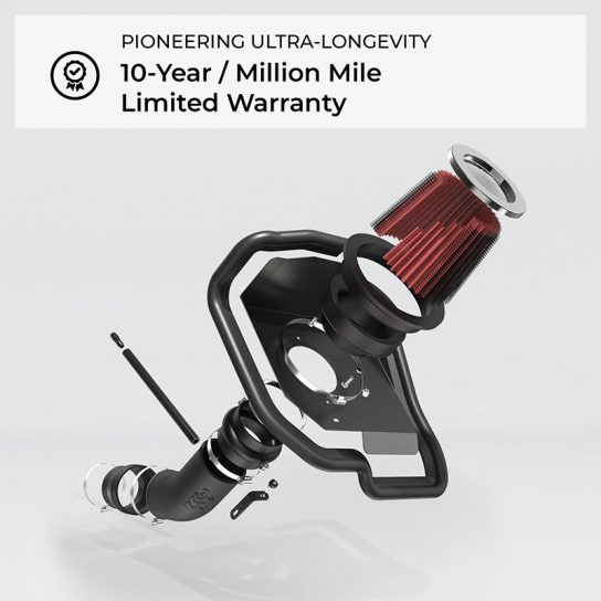 Second image of 2015 - 24 Dodge Charger / Challenger 6.4L V8 Performance Air Intake System