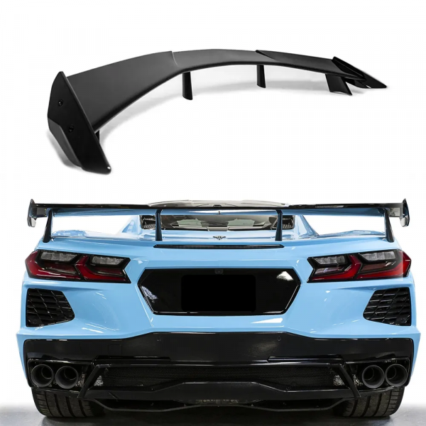 C8 Corvette Stingray 5VM High Wing Spoiler | Carbon Flash / Carbon Fiber