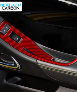 Camaro Carbon Fiber Window Switch Panel Overlays (Coupe/Convertible)