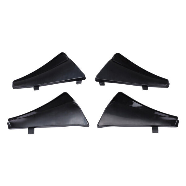 Second image of C8 Corvette Stingray XL Extended Front / Rear Rock Splash Guards | Painted/Carbon Fiber