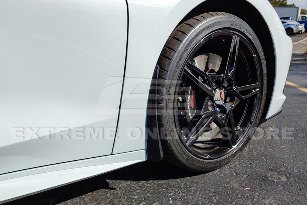 2020 24 C8 Corvette XL Extended Front and Rear Splash Guards NextGen Speed