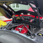 2020 - 24 C8 Corvette Matte Black / Carbon Fiber Engine Bay Compartment Covers