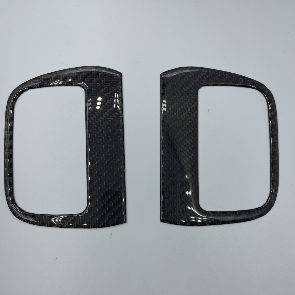 2015 - 24 Dodge Charger Carbon Fiber Radio Vent Trim Inserts | Next-Gen Carbon