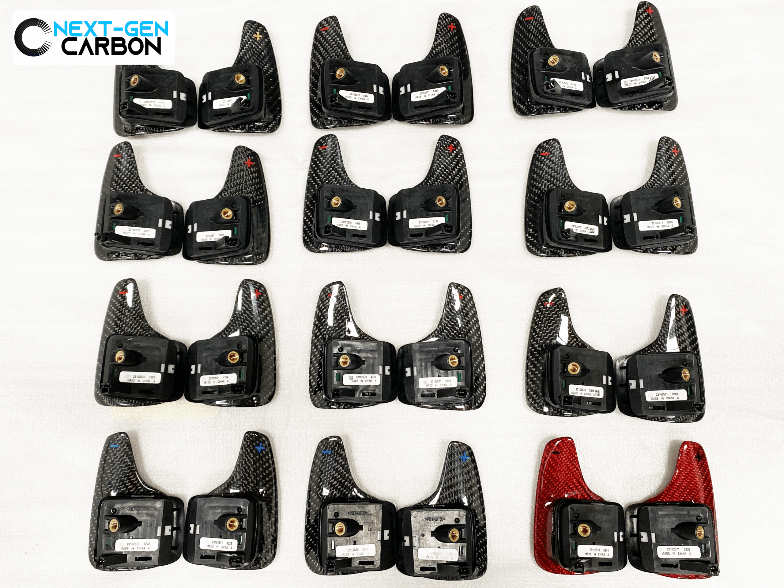 2016-24 Camaro / 2014-19 C7 Corvette Carbon Fiber Paddle Shifter Replacements