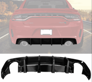 2020 - 24 Charger Gloss Black Widebody Diffuser