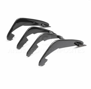 C8 Corvette Stingray Carbon Fiber Rear Diffuser Fins | Anderson Composites