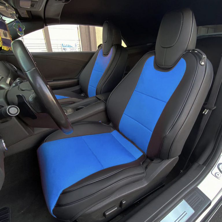 Two-Tone Leather Seat Covers | 2010 - 2015 Chevy Camaro - Next-Gen Speed