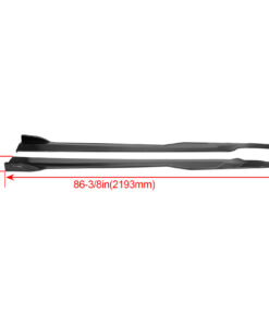 2015-23 Dodge Charger SRT Scatpack Slim Gloss Black Side Skirts