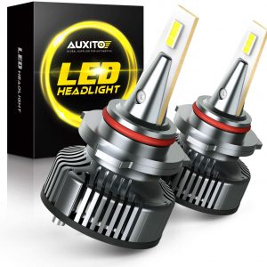 AUXITO 9005 LED 16,000LM 6500K White Car Headlight Bulbs