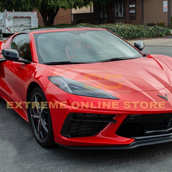 Second image of C8 Corvette Stingray Carbon Fiber Front Grille Inserts