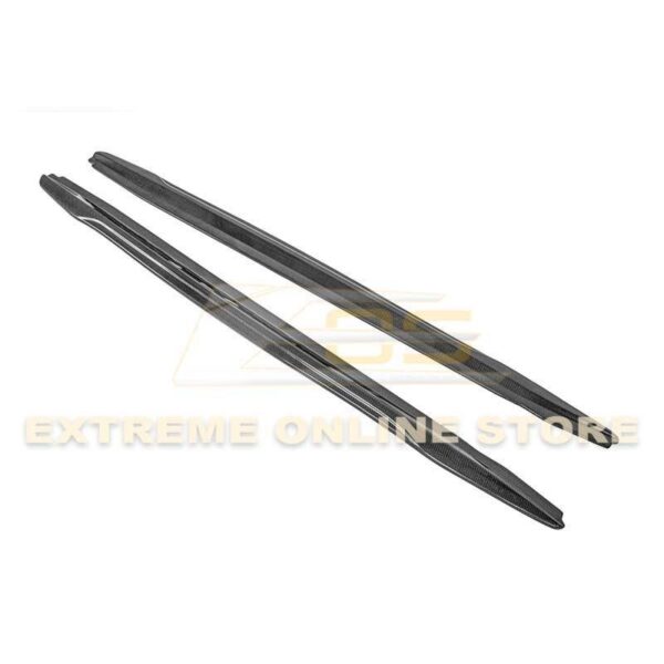Second image of 2016 - 19 Cadillac ATS-V Carbon Fiber Side Skirts Rocker Panels