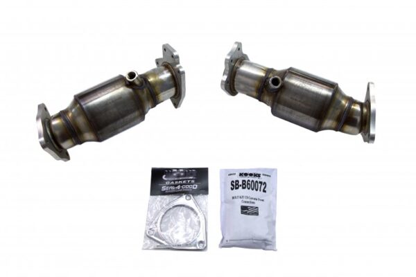 C8 Corvette Kooks 3" Ultra-GREEN Catted Connection Pipes