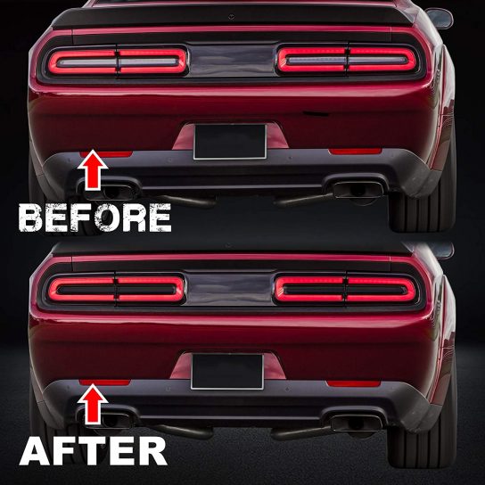 Second image of 2015 - 24 Dodge Challenger Precut Tail Light Tint