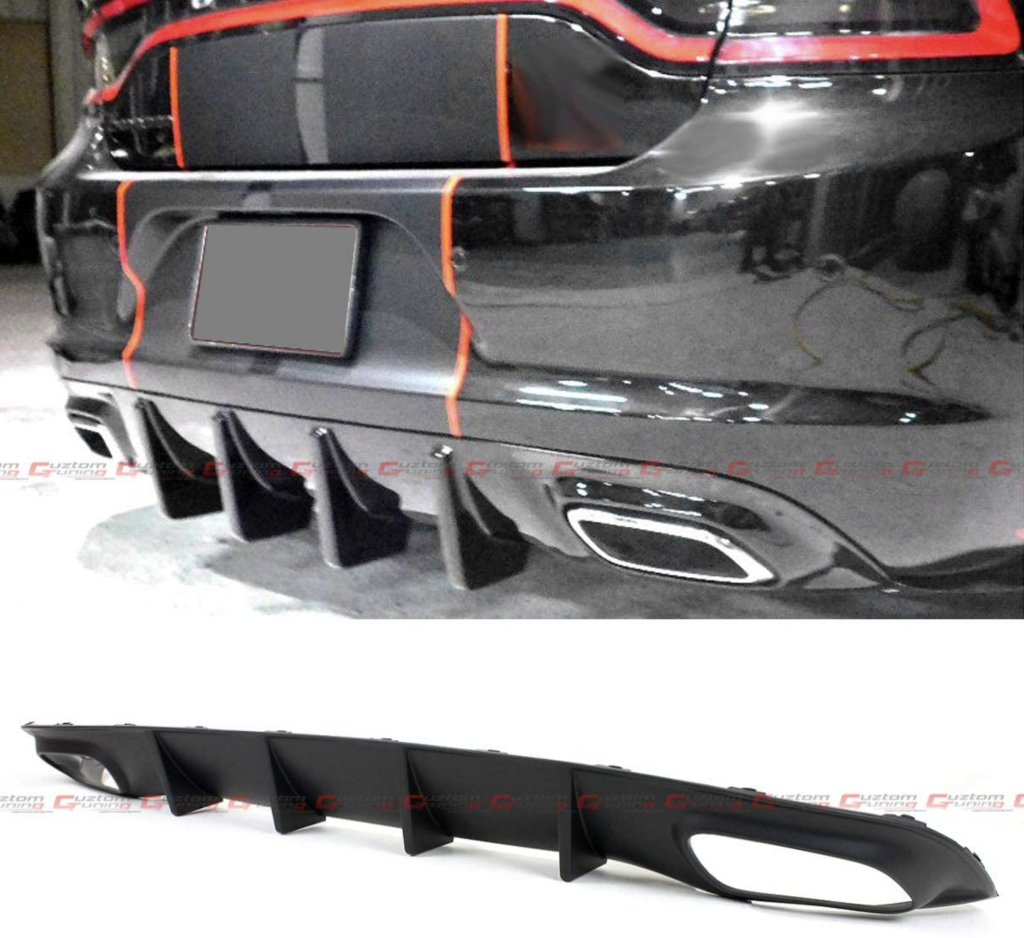 Rear Fin Diffuser | 2015-24 Dodge Charger SXT/RT/GT - Next-Gen Speed