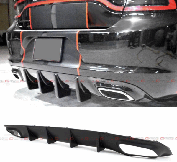2015 - 24 Dodge Charger Rear Fin Diffuser | SXT/RT/GT