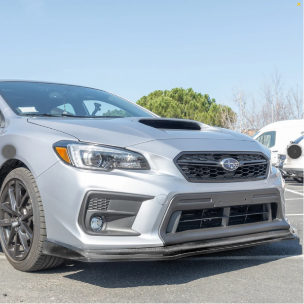 Front Splitter Lip Ground Effect | 2018-Up Subaru WRX / STI - Next-Gen ...