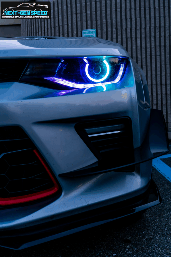 2016 - 18 Camaro Prebuilt RGB Flow Headlights
